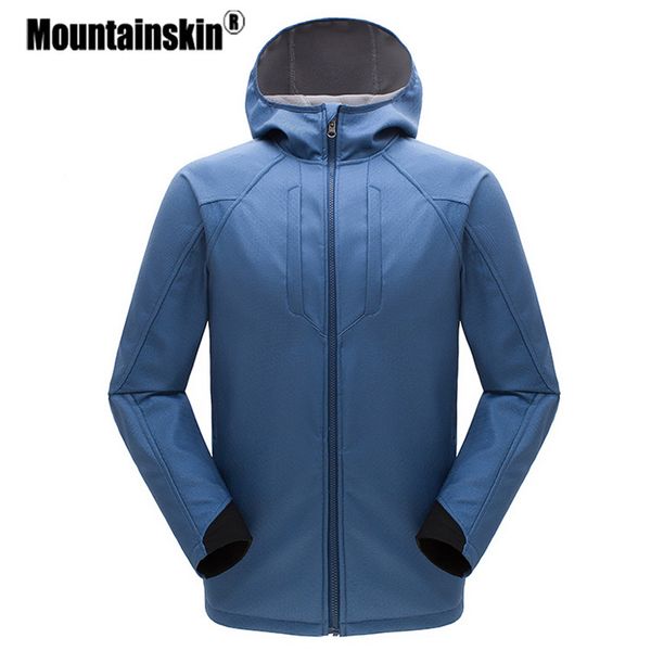 mountainskin men's winter thick softshell jackets outdoor sports coats windproof camping trekking hiking brand clothing va273, Blue;black
mountainskin men's winter thick softshell jackets outdoor sports coats windproof camping trekking hiking brand clothing va273, Blue;black