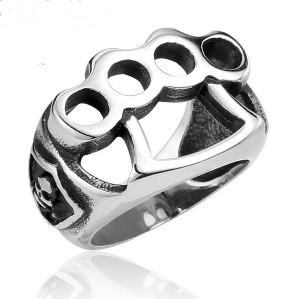 jewelry titanium steel rings boxing thorn band rings punk motorcycle accessories for men fashion, Silver
jewelry titanium steel rings boxing thorn band rings punk motorcycle accessories for men fashion, Silver