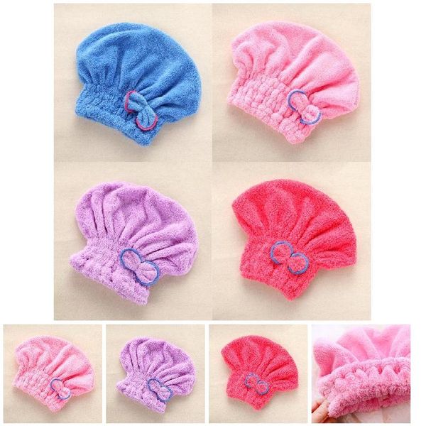 microfibre quick hair drying bath spa bowknot wrap towel hat cap for bath bathroom accessories mf999
microfibre quick hair drying bath spa bowknot wrap towel hat cap for bath bathroom accessories mf999