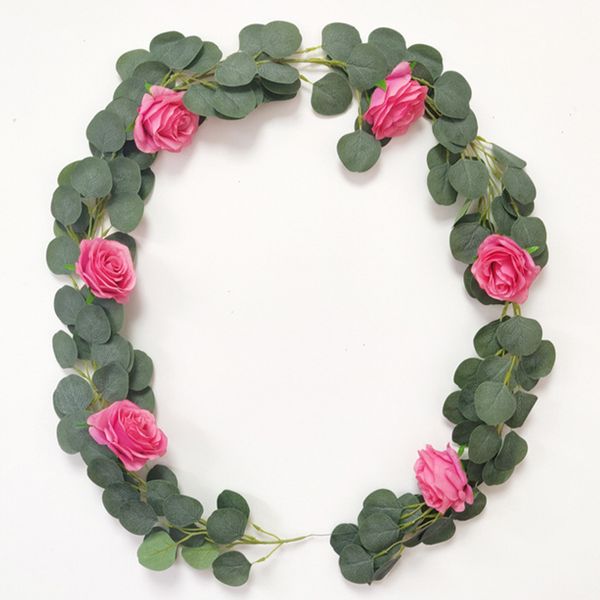 1x simulated garland artificial vine leaves rattan wreath foliage home display
1x simulated garland artificial vine leaves rattan wreath foliage home display