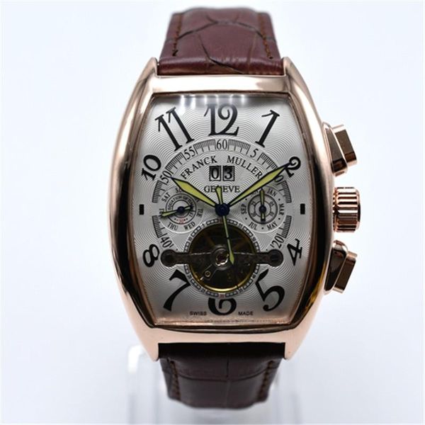 fm-watch tourbillon mechanical automatic wristwatches men watches day date shock sport watches for man dial mens rejoles gift quality, Slivery;brown
fm-watch tourbillon mechanical automatic wristwatches men watches day date shock sport watches for man dial mens rejoles gift quality, Slivery;brown