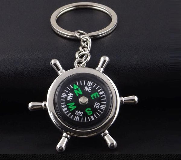 wheel compass key chain with chain tear drop shaped design designed for everyday wear, Silver
wheel compass key chain with chain tear drop shaped design designed for everyday wear, Silver