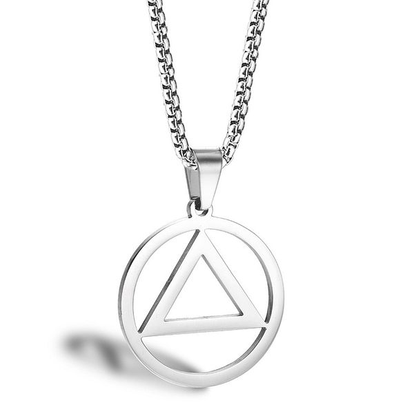 man necklace stainless steel jewelry on the neck accesories fashion personalized triangle rap rock hip hop chain men's necklace, Silver
man necklace stainless steel jewelry on the neck accesories fashion personalized triangle rap rock hip hop chain men's necklace, Silver