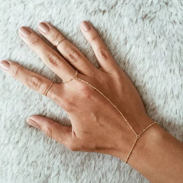 boho silver gold satellite chain slave bracelet charm minimalist friendship bracelet jewelry, Black
boho silver gold satellite chain slave bracelet charm minimalist friendship bracelet jewelry, Black