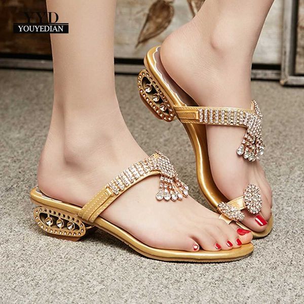 women sandals flip flop slippers rhinestone wedges shoes crystal diamond high heels soft sole beach slides dropshipping #1-2, Black
women sandals flip flop slippers rhinestone wedges shoes crystal diamond high heels soft sole beach slides dropshipping #1-2, Black