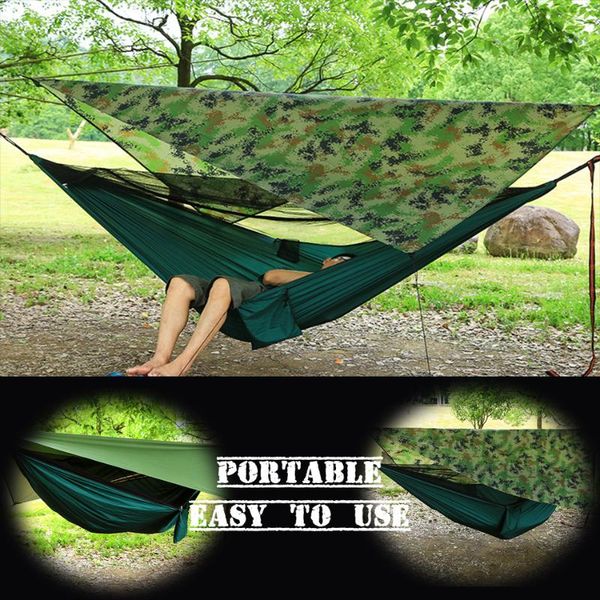 myj portable double camping hammock lightweight nylon tarp shelter mosquito bug net fast set up for hiking outdoor travel beach
myj portable double camping hammock lightweight nylon tarp shelter mosquito bug net fast set up for hiking outdoor travel beach