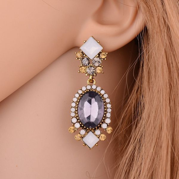 new arrival bohemia ethnic big earrings for girls crystal stud earrings women christmas gift e624, Golden
new arrival bohemia ethnic big earrings for girls crystal stud earrings women christmas gift e624, Golden