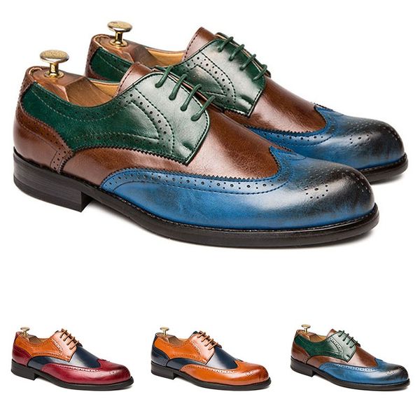 large size mens dress shoes leather carved colorful business casual prom flat comfortable wedding good quality size 38-47 eleven, Black 
large size mens dress shoes leather carved colorful business casual prom flat comfortable wedding good quality size 38-47 eleven, Black