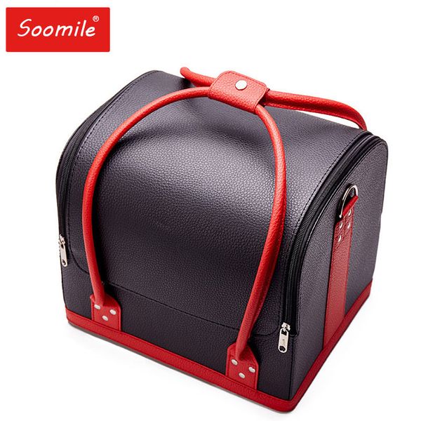 professional cosmetic organizer high grade pu leather make up suitcase large capacity makeup organizer case travel storage box
professional cosmetic organizer high grade pu leather make up suitcase large capacity makeup organizer case travel storage box