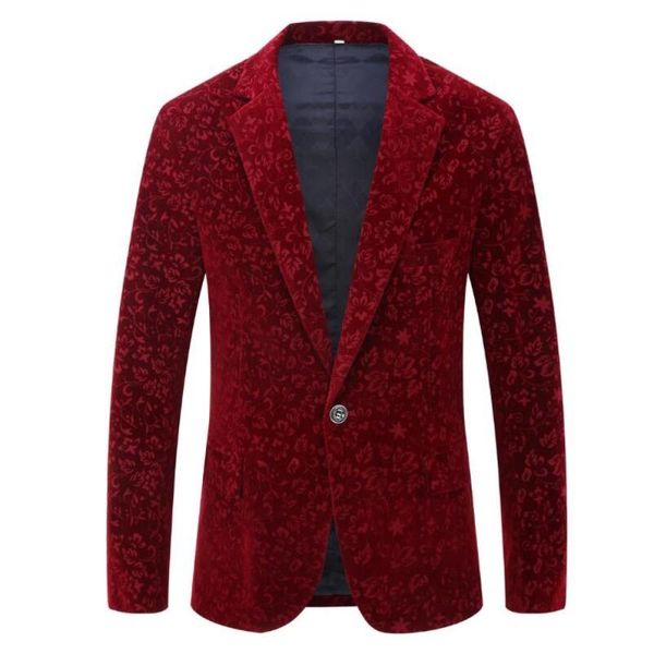 men's suits & blazers british style retro printing groom wedding party formal wear blazer fashion single-breasted men stage show clothi, White;black
men's suits & blazers british style retro printing groom wedding party formal wear blazer fashion single-breasted men stage show clothi, White;black