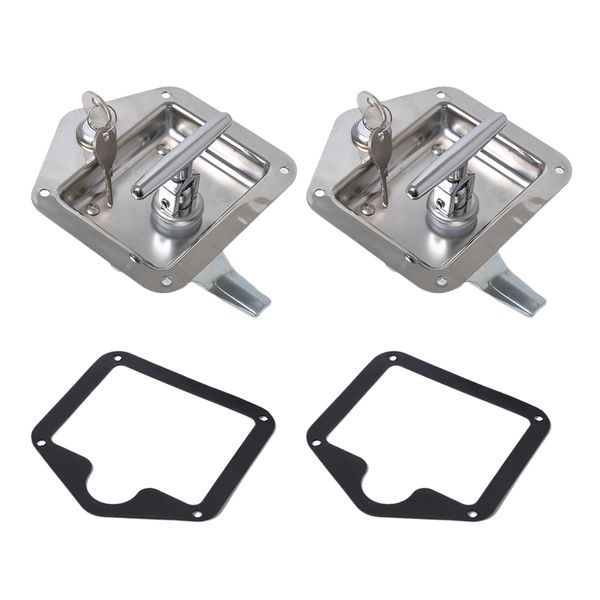 2pcs 316 из нержавеющей стали одноточечного складного t-handle защелка замок для лодок rv trailer toolbox
2pcs 316 из нержавеющей стали одноточечного складного t-handle защелка замок для лодок rv trailer toolbox