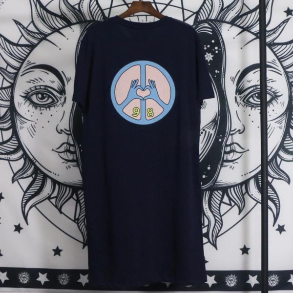 tm001 spring and summer 2020 double sided cardioid printed casual loose round neck short sleeve t-shirt skirt t1, Black;gray
tm001 spring and summer 2020 double sided cardioid printed casual loose round neck short sleeve t-shirt skirt t1, Black;gray