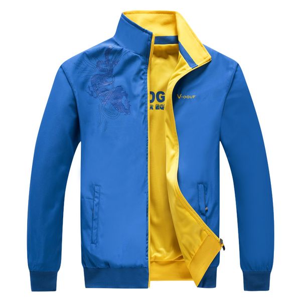 spring and autumn new men casual sports jacket youth double-sided wear stand-up collar thin section jacket red festive clothes, Black;brown
spring and autumn new men casual sports jacket youth double-sided wear stand-up collar thin section jacket red festive clothes, Black;brown