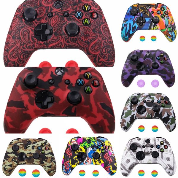 tymrq new 18 colors for xbox one controller silicone skin case + analog thumb stick grip cap for x box one x 1 s joystick
tymrq new 18 colors for xbox one controller silicone skin case + analog thumb stick grip cap for x box one x 1 s joystick