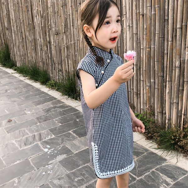 summer casual cheongsam dress girls plaid print short sleeve kids casual dresses hot, Red;yellow
summer casual cheongsam dress girls plaid print short sleeve kids casual dresses hot, Red;yellow