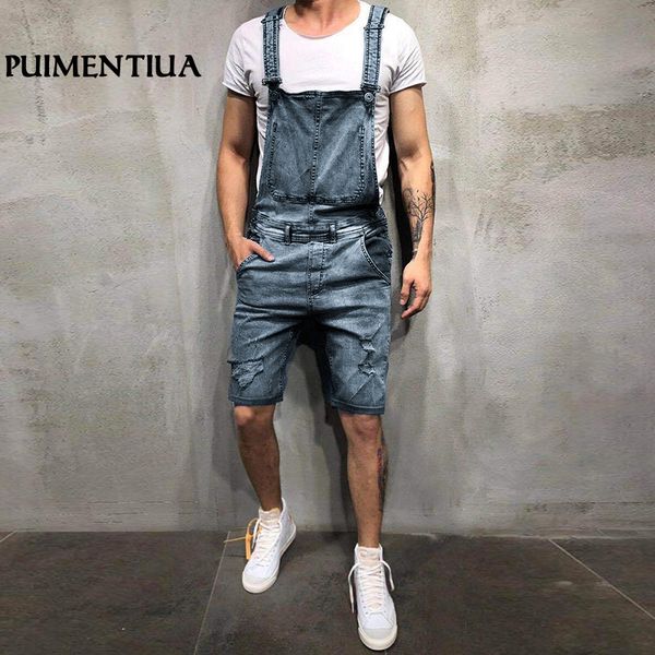 loozykit 2019 summer men's bib denim short overalls jeans romper casual workout button jumpsuit belt homme distressed shorts, Blue
loozykit 2019 summer men's bib denim short overalls jeans romper casual workout button jumpsuit belt homme distressed shorts, Blue