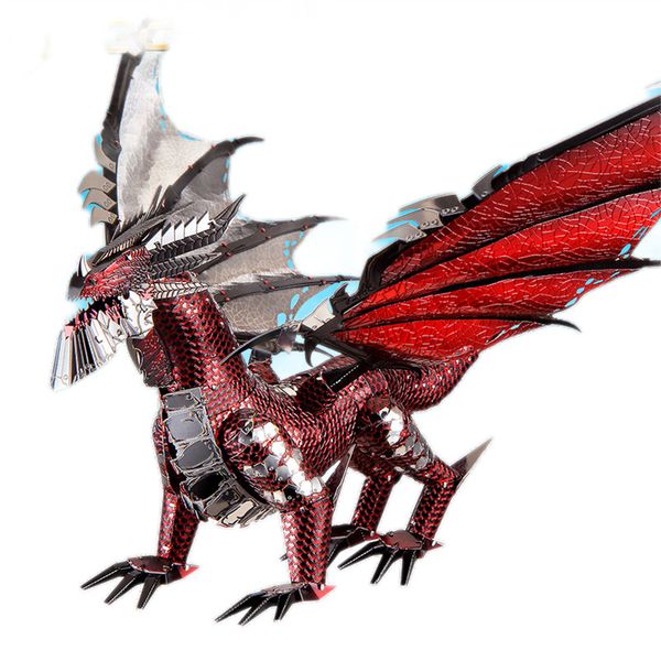 piececool 3d metal puzzles diy cool boy toy and gift the black dragon model difficul assembly
piececool 3d metal puzzles diy cool boy toy and gift the black dragon model difficul assembly
