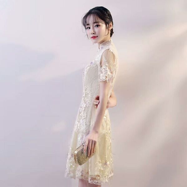 chinese wedding dress qipao mini cheongsam fashion short qi pao traditional women evening gown china bride traditions, Red
chinese wedding dress qipao mini cheongsam fashion short qi pao traditional women evening gown china bride traditions, Red