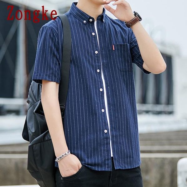 zongke полосатый хлопка рубашки мужские рубашки для мальчиков мужская одежда белая блузка корейской одежды streetwear 2020 новое прибытие м, White;black
zongke полосатый хлопка рубашки мужские рубашки для мальчиков мужская одежда белая блузка корейской одежды streetwear 2020 новое прибытие м, White;black