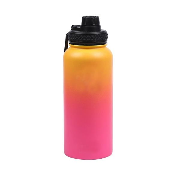 32oz color gradient vacuum water bottles insulated stainless steel water bottle travel coffee mug cup wide mouth flip cap cups fa2711
32oz color gradient vacuum water bottles insulated stainless steel water bottle travel coffee mug cup wide mouth flip cap cups fa2711