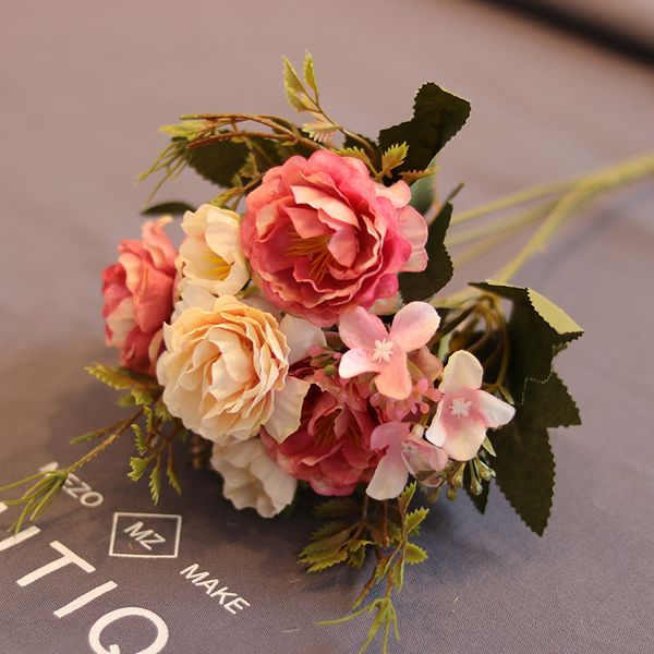 decorative flowers & wreaths 1 bouquet diy party pretty wedding fake silk peony artificial flower flores bride home decoration
decorative flowers & wreaths 1 bouquet diy party pretty wedding fake silk peony artificial flower flores bride home decoration