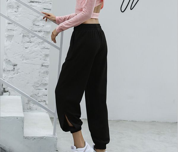 fitness pants autumn and winter new ladies cotton sports loose running training outdoor sports trousers, White;black
fitness pants autumn and winter new ladies cotton sports loose running training outdoor sports trousers, White;black
