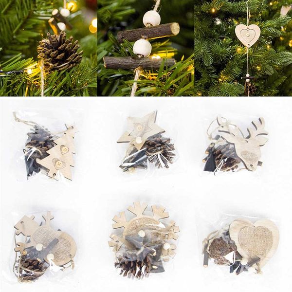 1 pc diy natural christmas snowflakes&star&tree wooden pendants ornaments home christmas party xmas tree kids gifts decorations
1 pc diy natural christmas snowflakes&star&tree wooden pendants ornaments home christmas party xmas tree kids gifts decorations