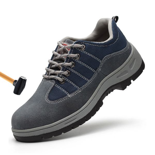 men's safety shoes outdoor breathable work safety boot steel toe shoes man sneakers non-slip rubber sole anti-puncture footwear, Black
men's safety shoes outdoor breathable work safety boot steel toe shoes man sneakers non-slip rubber sole anti-puncture footwear, Black