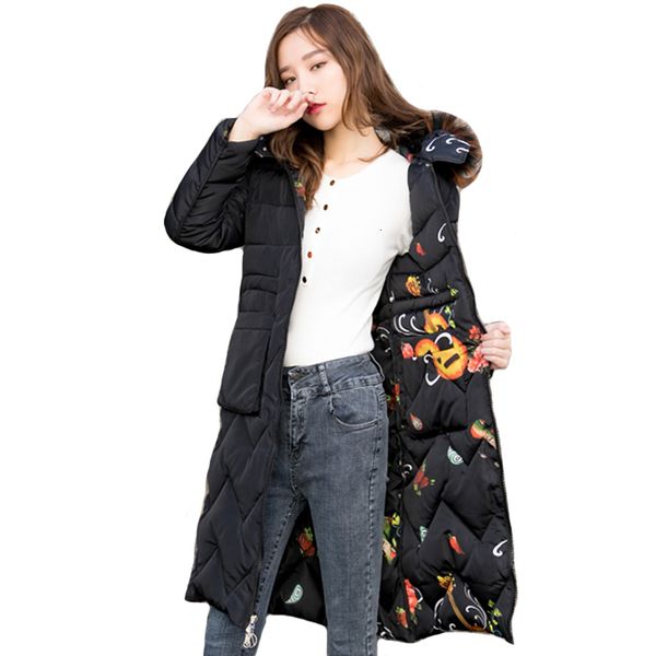 

women's high-quality winter jackets in 2019 can be worn on both sides of the skin and neck of women's paka long warm overcoat, Tan;black