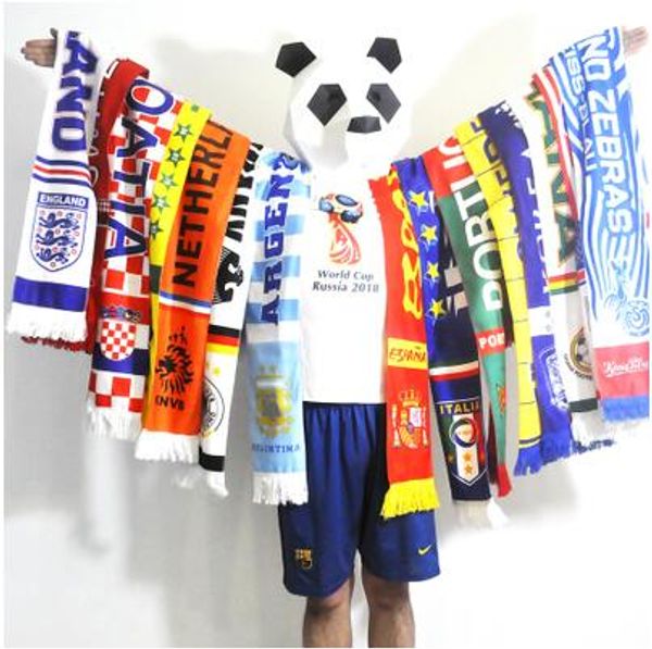 wholesale-32 countries football fans scarves 2018 world cup souvenir scarf teenager sport style scarves fans cheer supplies, Blue;gray
wholesale-32 countries football fans scarves 2018 world cup souvenir scarf teenager sport style scarves fans cheer supplies, Blue;gray