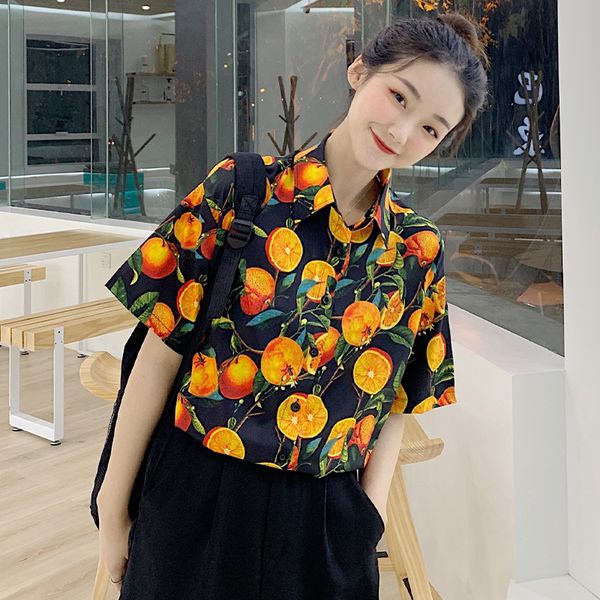 fashion harajuku summer oranges shirts women blouses streetwear short sleeve shirt camisas femininas shirt blusas mujer, White
fashion harajuku summer oranges shirts women blouses streetwear short sleeve shirt camisas femininas shirt blusas mujer, White