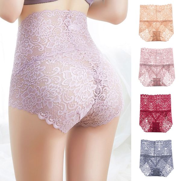 high waist intimates popular solid seamless 1pc transparent plus size lace underwear women briefs ladies panties, Black;pink
high waist intimates popular solid seamless 1pc transparent plus size lace underwear women briefs ladies panties, Black;pink