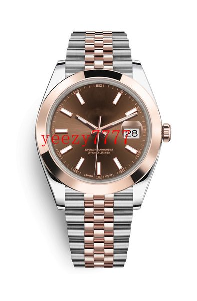 19 style mens fashion watches master 41mm smooth bezel datejust 126300 126301 126303 126334 mechanical automatic jubilee bracelet wristwatch, Slivery;brown
19 style mens fashion watches master 41mm smooth bezel datejust 126300 126301 126303 126334 mechanical automatic jubilee bracelet wristwatch, Slivery;brown