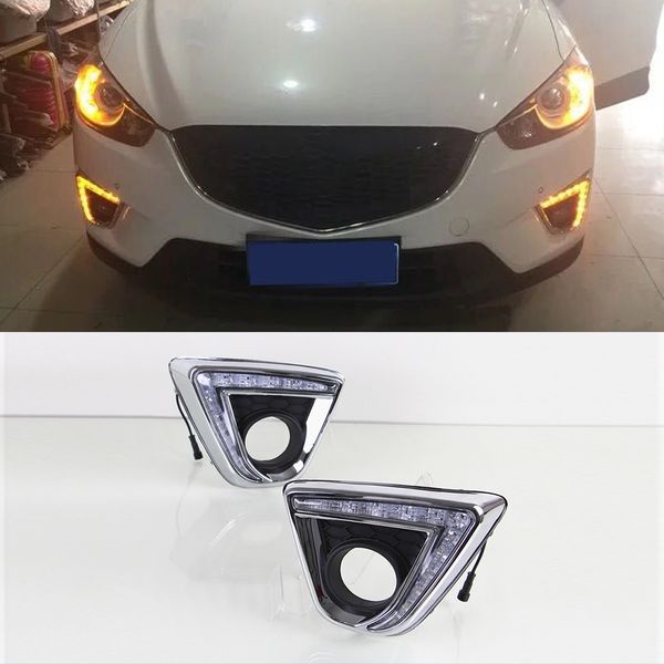cscsnl 1 pair turn signal led car drl daytime running lights with fog lamp hole for cx-5 cx5 cx 5 2012 2013 2014 2015 2016
cscsnl 1 pair turn signal led car drl daytime running lights with fog lamp hole for cx-5 cx5 cx 5 2012 2013 2014 2015 2016