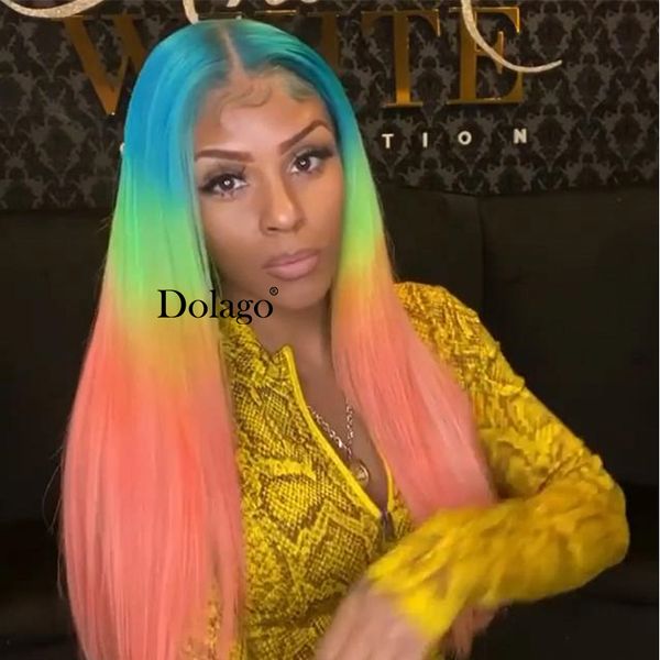 rainbow colored full lace human hair wigs straight lace frontal wig brazilian hd transparent wig t dolago colorful, Black;brown
rainbow colored full lace human hair wigs straight lace frontal wig brazilian hd transparent wig t dolago colorful, Black;brown