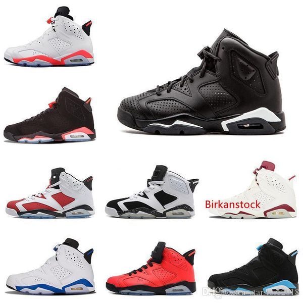 6 new 6s alternate angry bull black cat carmine basketball shoes mens oreo high white infared sport blue unc sneakers size 7-13
6 new 6s alternate angry bull black cat carmine basketball shoes mens oreo high white infared sport blue unc sneakers size 7-13