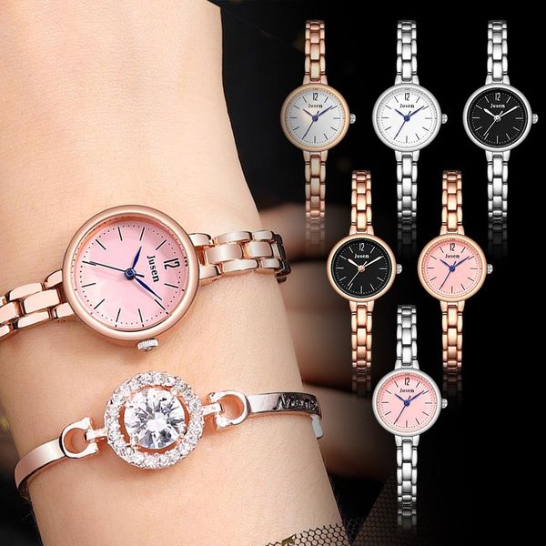 simple silver watches women stainless steel mesh strap fashion casual wild quartz bracelet watch female clock, Slivery;brown
simple silver watches women stainless steel mesh strap fashion casual wild quartz bracelet watch female clock, Slivery;brown