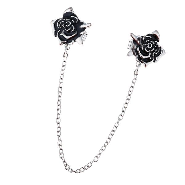retro sweater clip cardigan collar clips filigree flower with chain shawl clip for women girls gifts, Gray
retro sweater clip cardigan collar clips filigree flower with chain shawl clip for women girls gifts, Gray