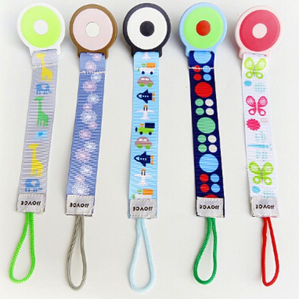 baby pacifier clip chain dummy holder for nipples para children pacifier clips holder
