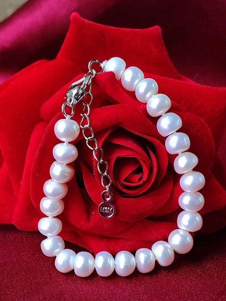 zhixi real natural freshwater pearl bracelets for women fine jewelry trendy white freshwater pearl bracelet s202, Golden;silver
zhixi real natural freshwater pearl bracelets for women fine jewelry trendy white freshwater pearl bracelet s202, Golden;silver