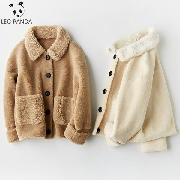 plus size short real fur coat women 2019 winter new soid sheep shearing 100% wool jacket office lady double faced fur coats, Black
plus size short real fur coat women 2019 winter new soid sheep shearing 100% wool jacket office lady double faced fur coats, Black