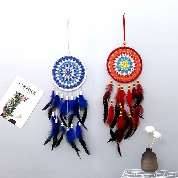 handmade indian decorative dream catcher wall hanging dreamcatcher feather crafts kids stuff wall room home decor wind chimes
handmade indian decorative dream catcher wall hanging dreamcatcher feather crafts kids stuff wall room home decor wind chimes