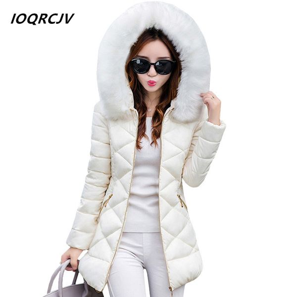 2018 winter women's coat parkas jacket coat slim warm down cotton jacket ladies long sleeve hooded zipper outerwear ioqrcjv s4, Black
2018 winter women's coat parkas jacket coat slim warm down cotton jacket ladies long sleeve hooded zipper outerwear ioqrcjv s4, Black