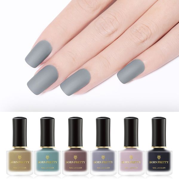 born pretty matte nail polish candy nail art varnish 16 colors 6ml quick-drying satin frosted bottle lasting unpeelable gel
born pretty matte nail polish candy nail art varnish 16 colors 6ml quick-drying satin frosted bottle lasting unpeelable gel