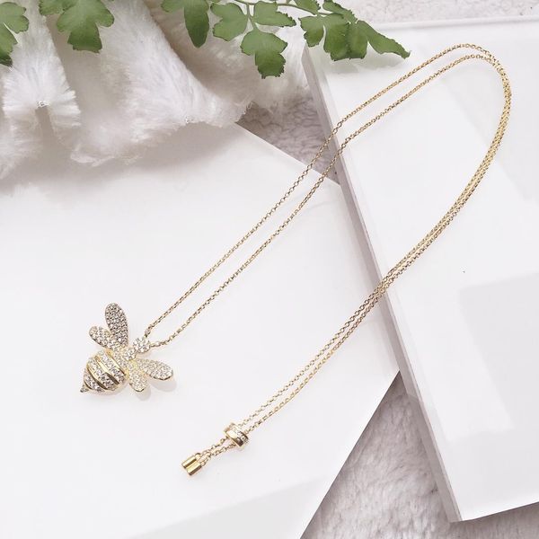 engagement jewelry necklace woman 18k gold plated bee necklace designer fashion luxury jewelry necklace women gift, Silver
engagement jewelry necklace woman 18k gold plated bee necklace designer fashion luxury jewelry necklace women gift, Silver
