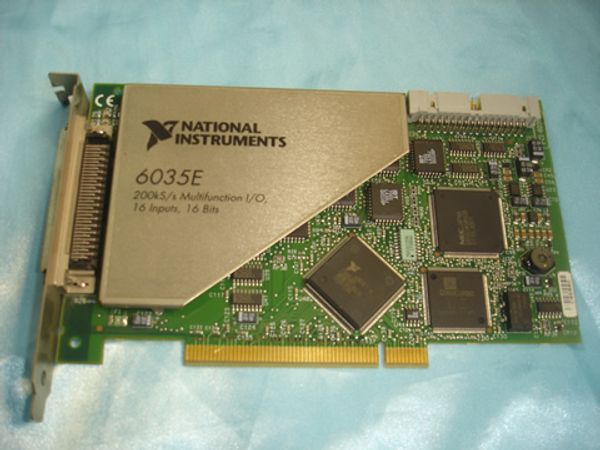 100% tested work perfect for ni pci-6035e
100% tested work perfect for ni pci-6035e