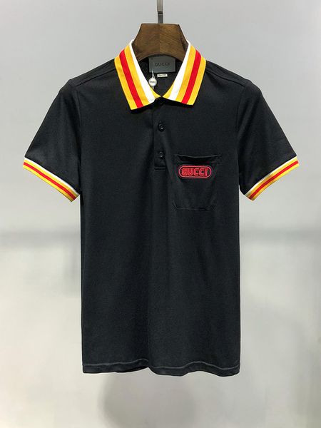 luxury men's designer polo shirt men's british style designer golf shirt mens lapel short sleeve tennis shirt hmpl9, Gray
luxury men's designer polo shirt men's british style designer golf shirt mens lapel short sleeve tennis shirt hmpl9, Gray