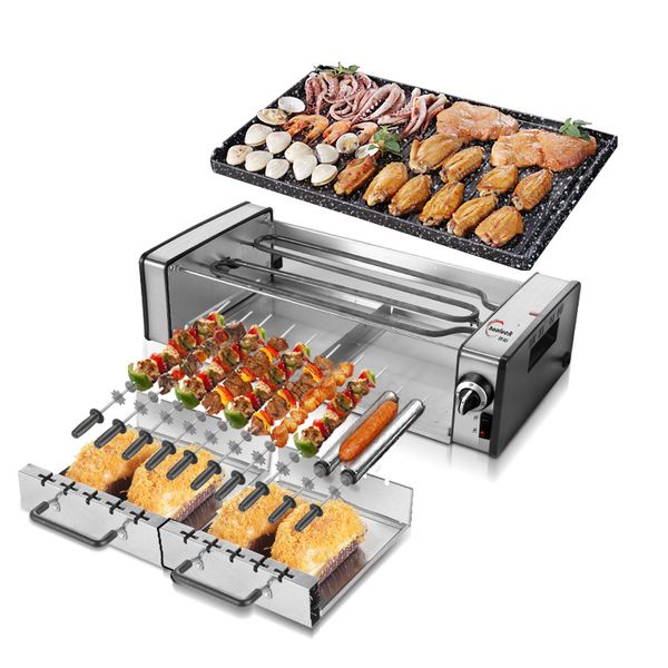 double layers electric bbq grill ot smokeless grill indoor electric familyparty restaurant equipment 360c revolve
double layers electric bbq grill ot smokeless grill indoor electric familyparty restaurant equipment 360c revolve