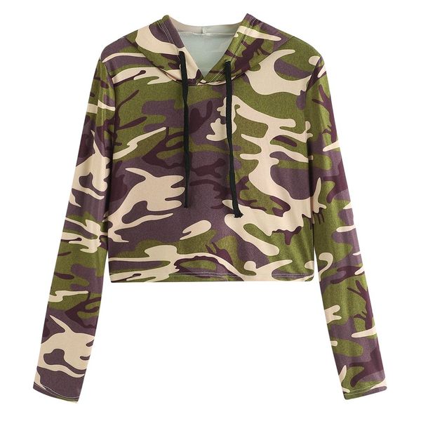 fashion women long sleeve casual sweatshirt camouflage o-neck hooded cap blouse drawstring hoodies autumn sudaderas mujer, Black
fashion women long sleeve casual sweatshirt camouflage o-neck hooded cap blouse drawstring hoodies autumn sudaderas mujer, Black