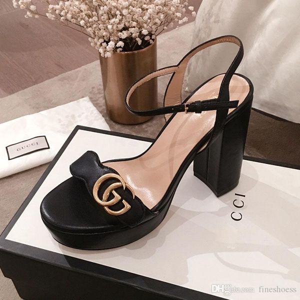luxury training sandals for womens fashion metal button real leather sandals high heels sandals women's single shoes of high quality, Black
luxury training sandals for womens fashion metal button real leather sandals high heels sandals women's single shoes of high quality, Black